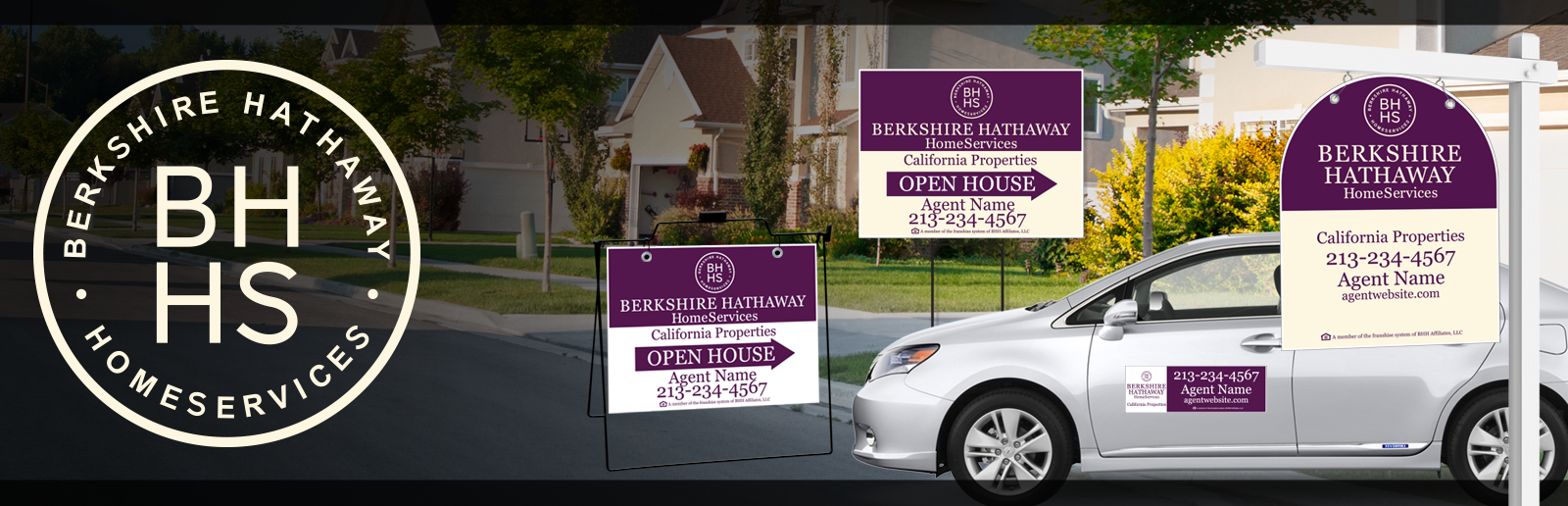 Berkshire Hathaway real estate sign