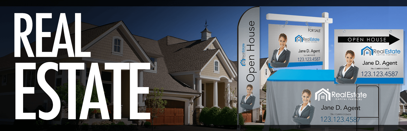 Real Estate Signs banner